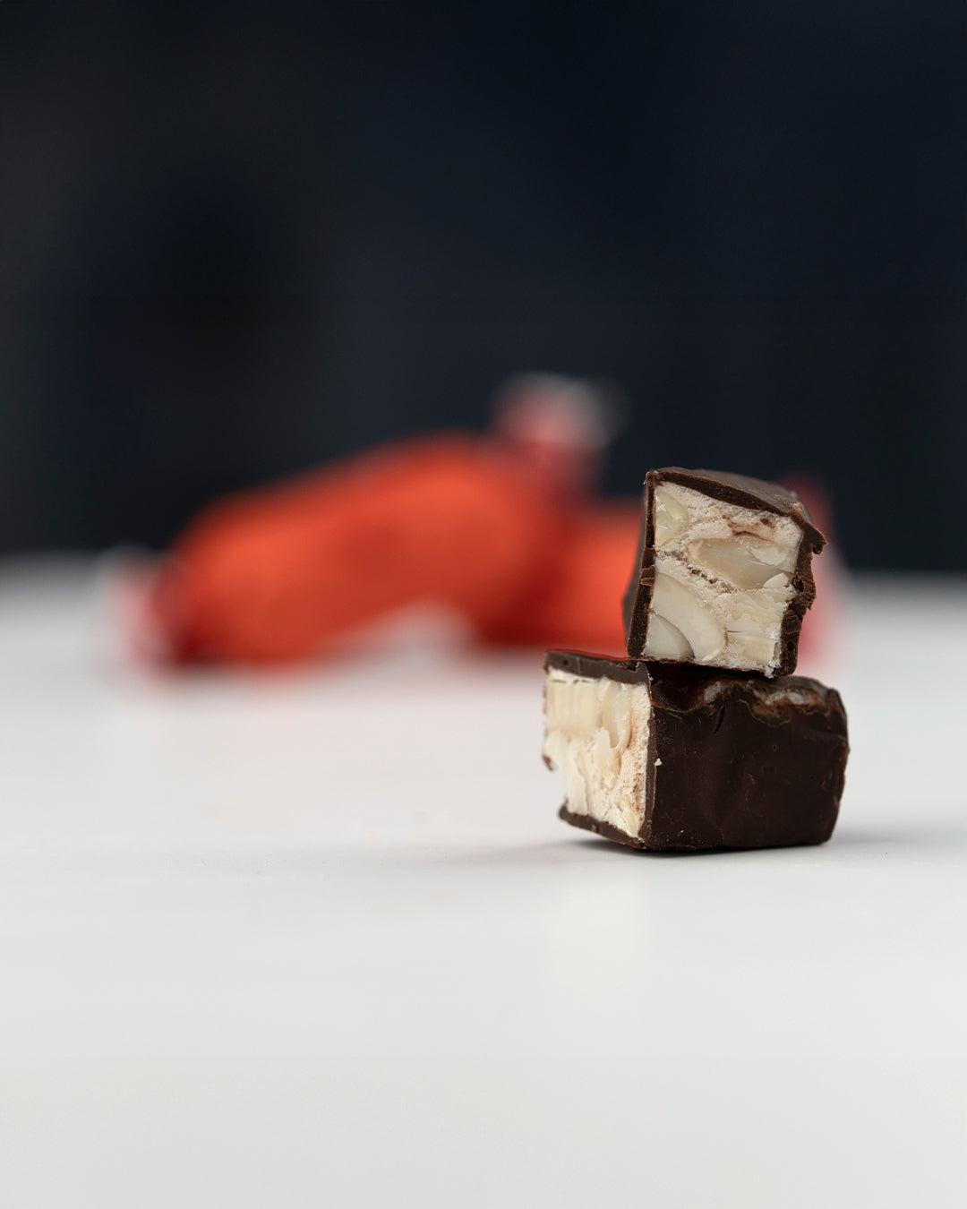 Italian Dark Chocolate Coated Nougat
