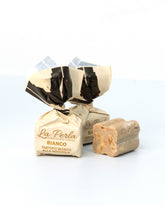 La Perla Bianco White Chocolate Truffle with Piedmont Hazelnut