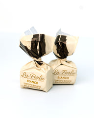 La Perla Bianco White Chocolate Truffle with Piedmont Hazelnut