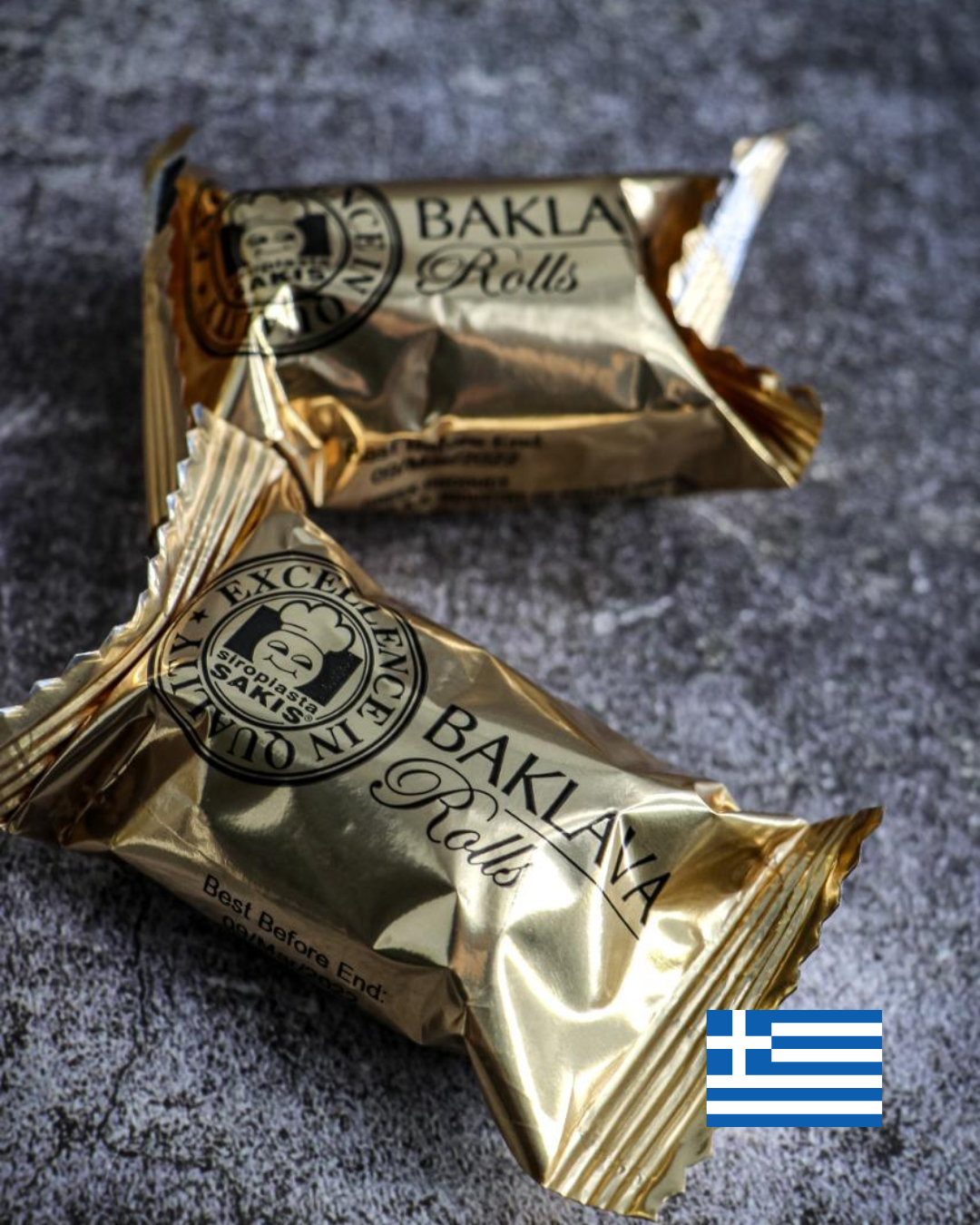 Wrapped Baklwa rolls