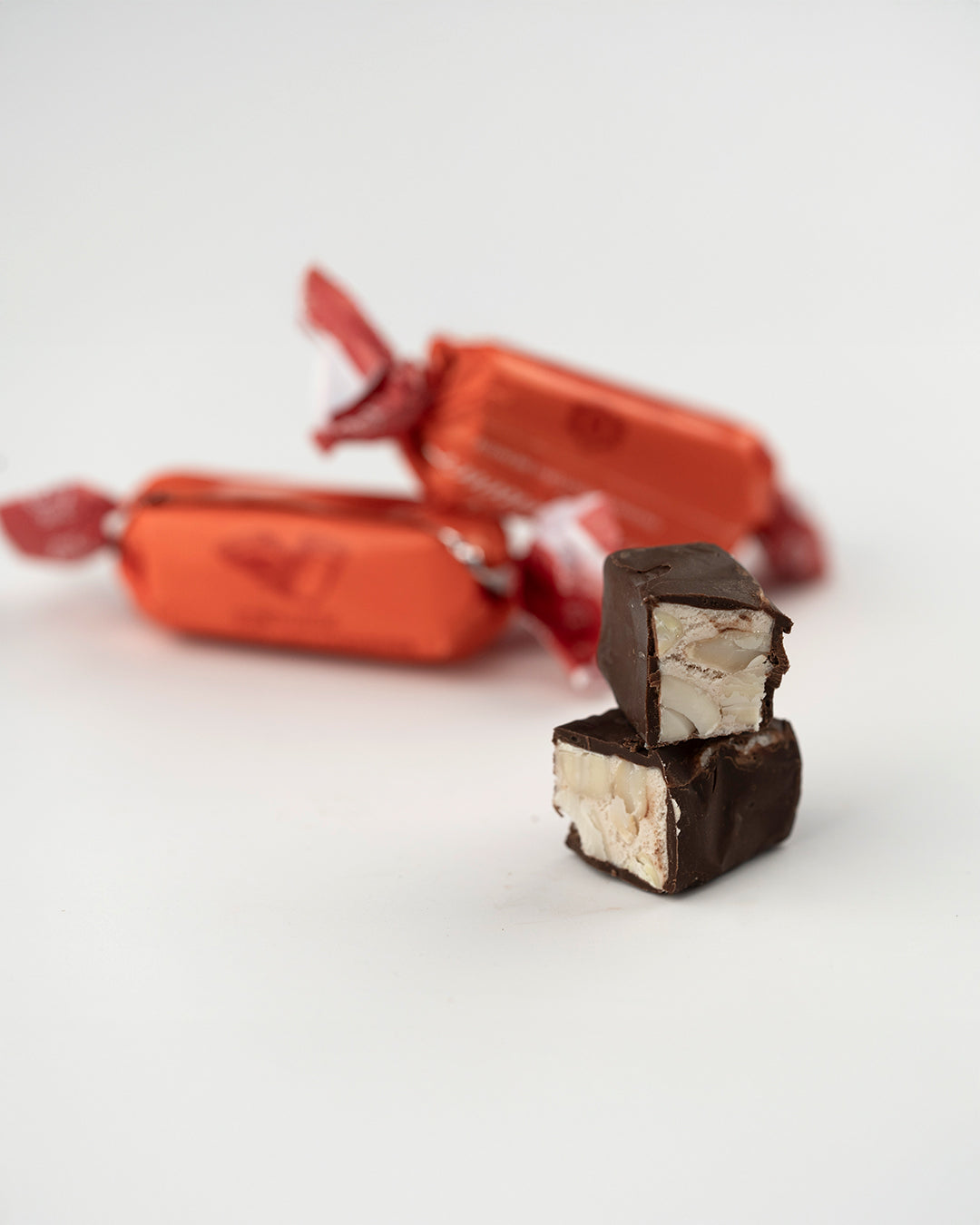 Italian Dark Chocolate Coated Nougat