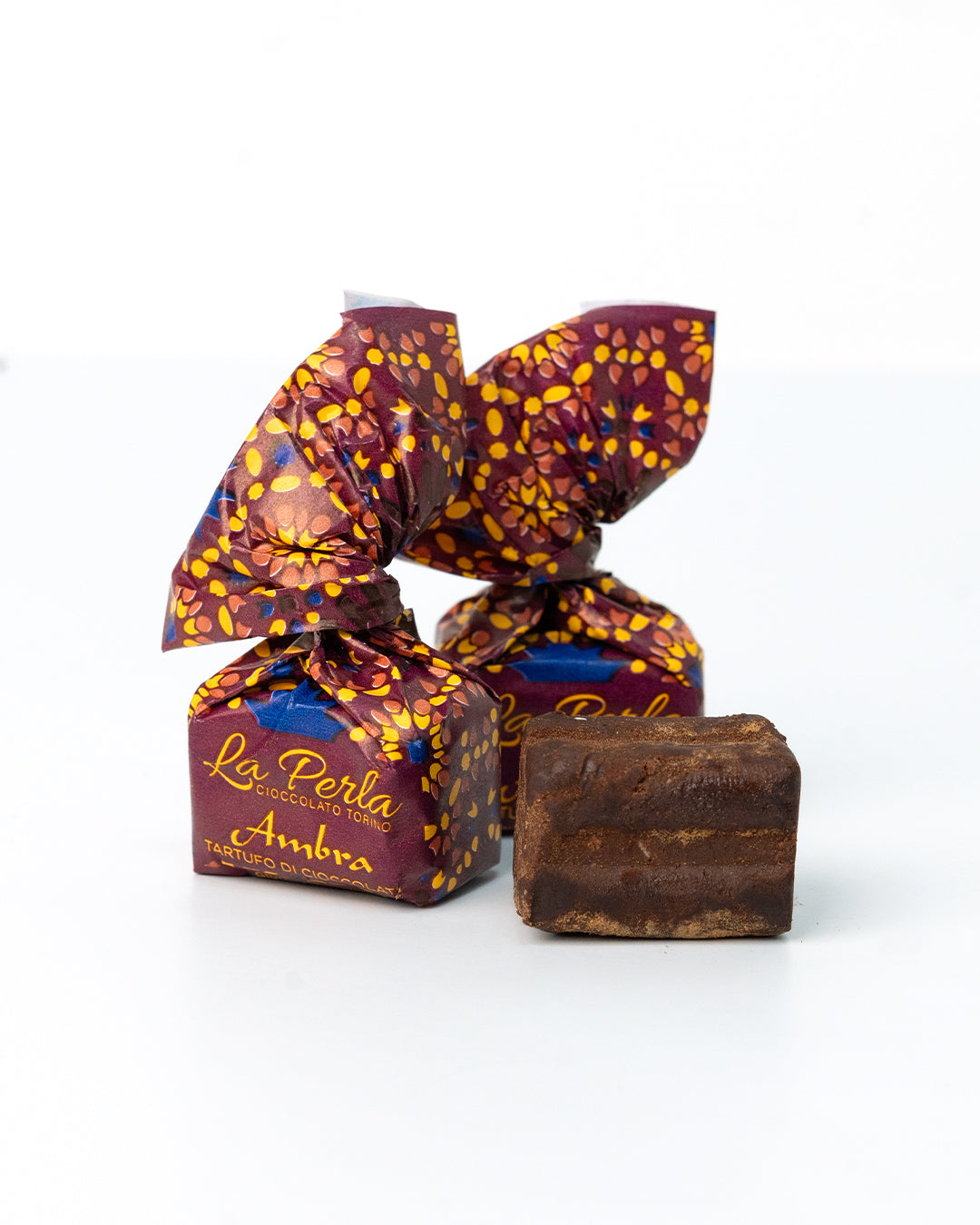 La Perla Ambra Vegan Chocolate Truffle with Date, Coconut & Almond