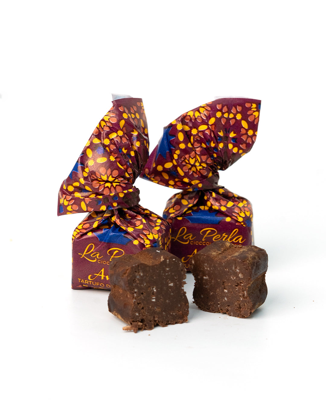 La Perla Ambra Vegan Chocolate Truffle with Date, Coconut & Almond