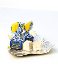 La Perla Limoncello e Meringa White Chocolate Truffle with Almond & Nougat – Gluten-Free
