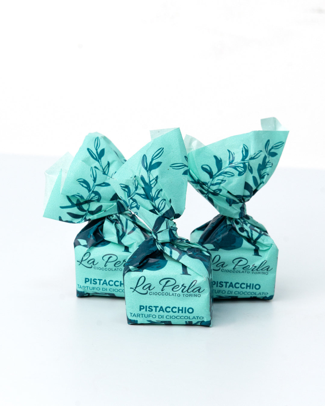 La Perla Pistacchio Chocolate Truffle with Roasted Pistachios