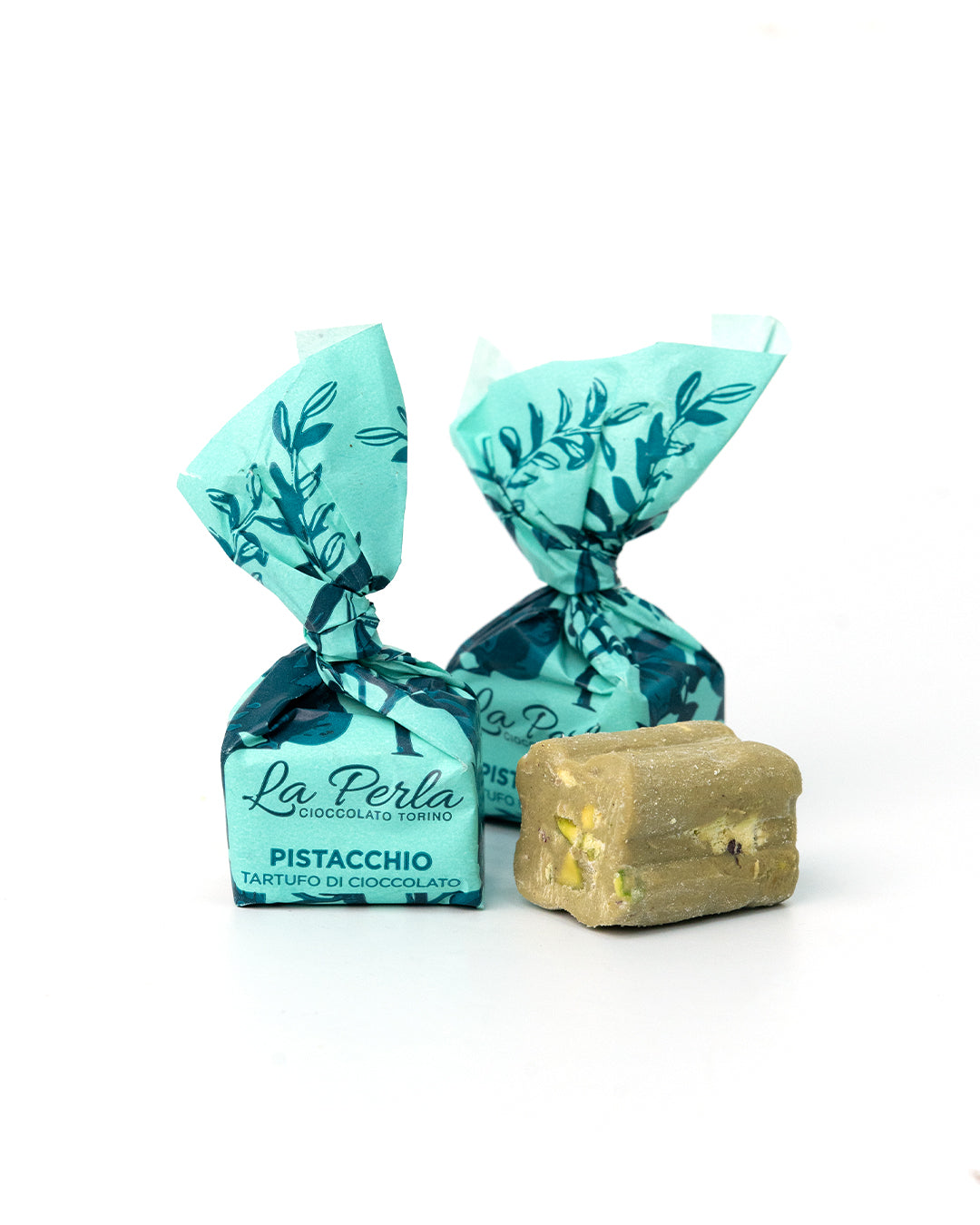 La Perla Pistacchio Chocolate Truffle with Roasted Pistachios