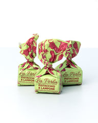La Perla Pistacchio e Lampone White Chocolate Truffle with Whole Pistachios & Raspberry