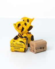 La Perla Salted Caramel Cookie White Chocolate Truffle with Dark Chocolate Chips