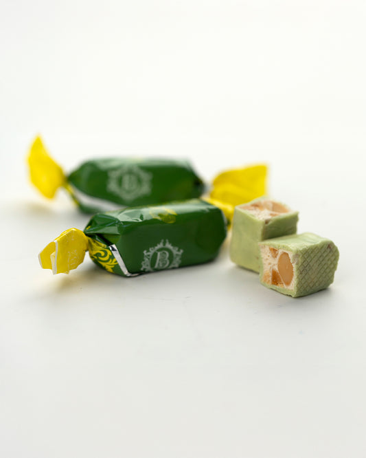 Italian Chocolate Coated Lemon Flavored Nougat