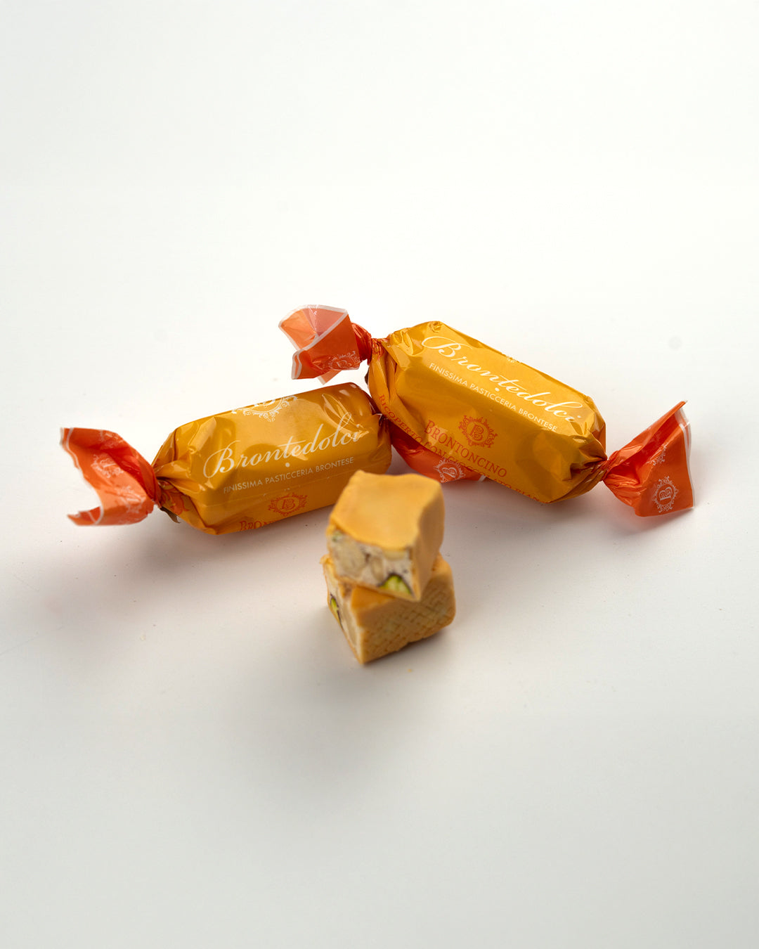 Italian Chocolate Coated Orange Flavored Nougat